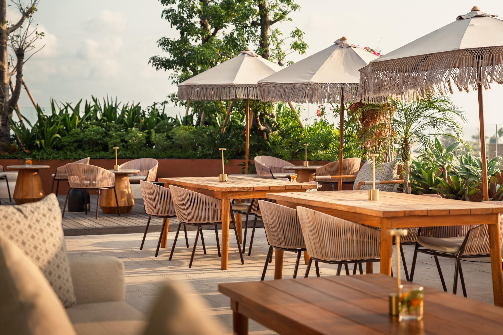 Rooftop terrace