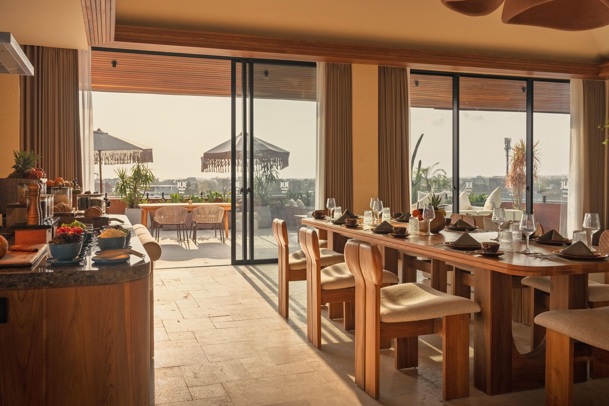 Dining terrace